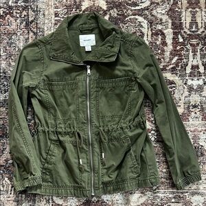 Old Navy Army Jacket 100% Cotton XSP - Extra Small Petite